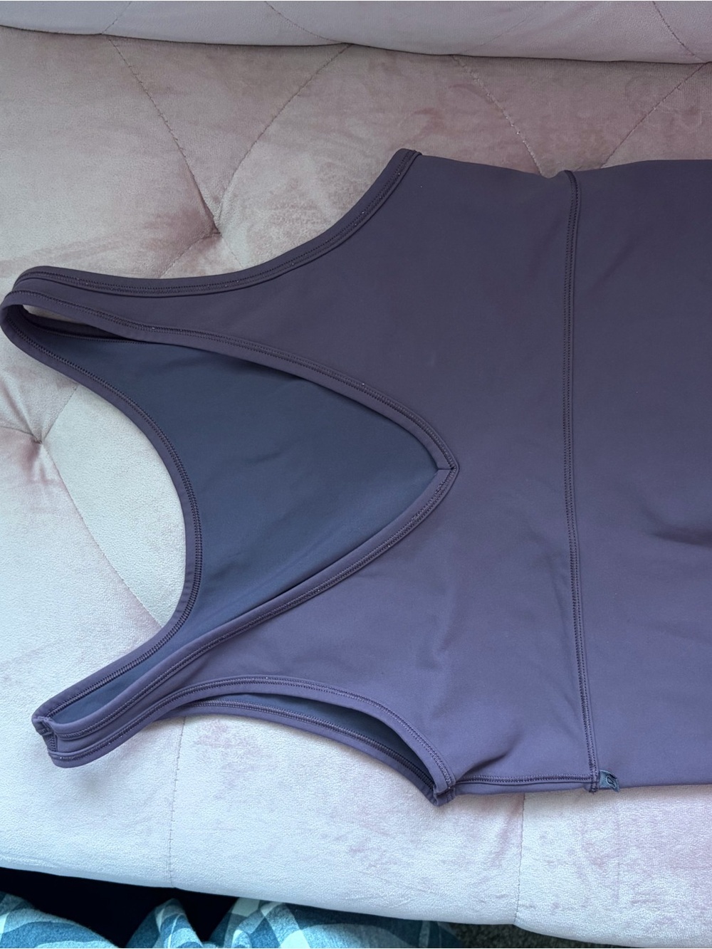lululemon athletica Purple Racerback Tank Top